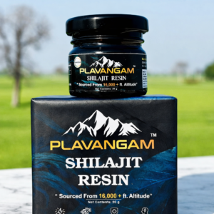 Pure Himalayan Shilajit Resin- Plavangam 20g Jar